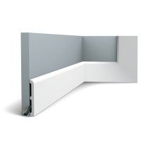SX184-RAL9003 ORAC Plinthe RAL9003 Duropolymer L200 x H11 x L1,3 cm ORAC DECOR 4 - Cimaise Tableau