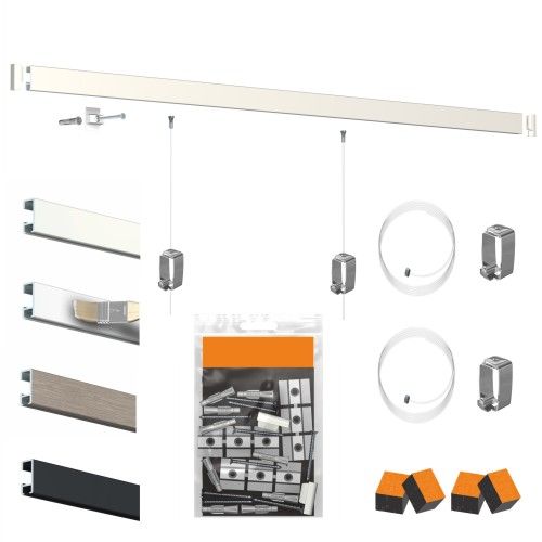 Pacco di cornice a clik artiteq ECO Cimaise Tableau 1 - Cimaise Tableau 