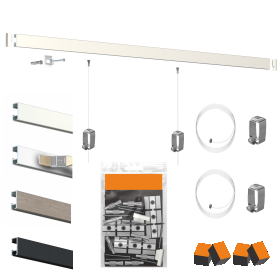 Pack cimaise click rail artiteq ECO Cimaise Tableau 1 - Cimaise Tableau