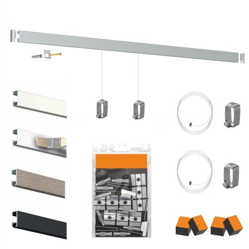 Klicken Sie auf Rail Artiteq ECO Box Cimaise Tableau 2 - Cimaise Tableau 