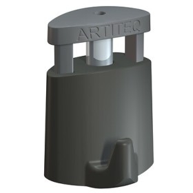 Selbsthemmender Haken MICRO GRIP 2 MM 20 KG - Anhänger Bild artiteq ARTI TEQ 1 - Cimaise Tableau