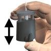 MICRO GRIP 2 MM 20 KG Self-Locking Hook - picture rail hanging system - artiteq ARTI TEQ 3 - Cimaise Tableau 