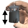 Self-locking hook MICRO GRIP 2 MM 20 KG - pendants picture artiteq ARTI TEQ 3 - Cimaise Tableau