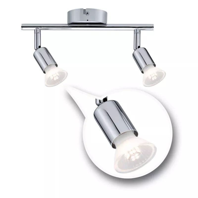 Spotlight Carolina IP44 GU10 230V max. 2x10W dimmable PAULMANN 16 - Cimaise Tableau 
