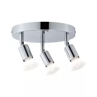 Spotlight Carolina IP44 GU10 230V max. 3x10W dimmable - système d'accrochage et décoration - détail 2