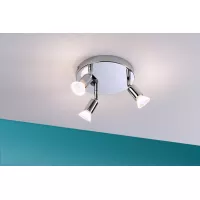 Spotlight Carolina IP44 GU10 230V max. 3x10W gradable - système d'accrochage et décoration - détail 4