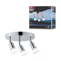 Foco Carolina IP44 GU10 230V máx. 3x10W regulable - système d'accrochage et décoration - détail 7