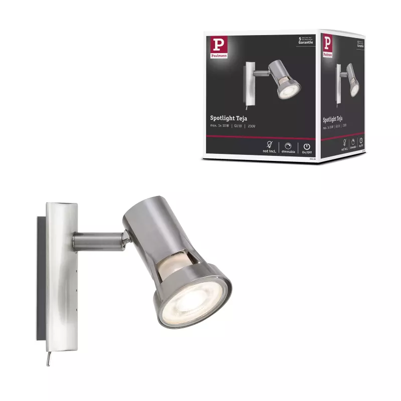 Spotlight Teja GU10 230V max. 10W dimmable PAULMANN 9 - Cimaise Tableau 