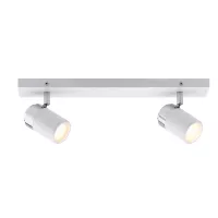 Spotlight Zyli IP44 GU10 230V max. 2x10W gradable - système d'accrochage et décoration - détail 2
