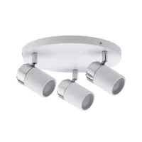 Spotlight Zyli IP44 GU10 230V max. 3x10W gradable - système d'accrochage et décoration - détail 1