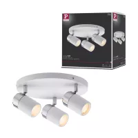Spotlight Zyli IP44 GU10 230V max. 3x10W dimmable - système d'accrochage et décoration - détail 3