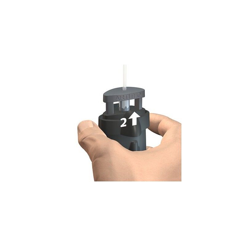 Selbsthemmender Haken MICRO GRIP LOCK 2 MM 20 KG - Suspent cimas artiteq Gemälde ARTI TEQ 3 - Cimaise Tableau 