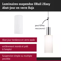 URail Lampenschirm 2Easy Raja 100mm - système d'accrochage et décoration - détail 6