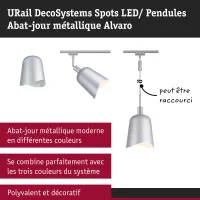 URail Abat-jour DecoSystems Alvaro 144mm - système d'accrochage et décoration - détail 6
