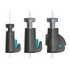 Self-locking hook MICRO GRIP LOCK 2 MM 20 KG - Suspent cimas artiteq paintings ARTI TEQ 10 - Cimaise Tableau