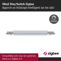 URail Adaptateur de rail Zigbee 3.0 Dimm/Switch 240x21mm max. - système d'accrochage et décoration - détail 5