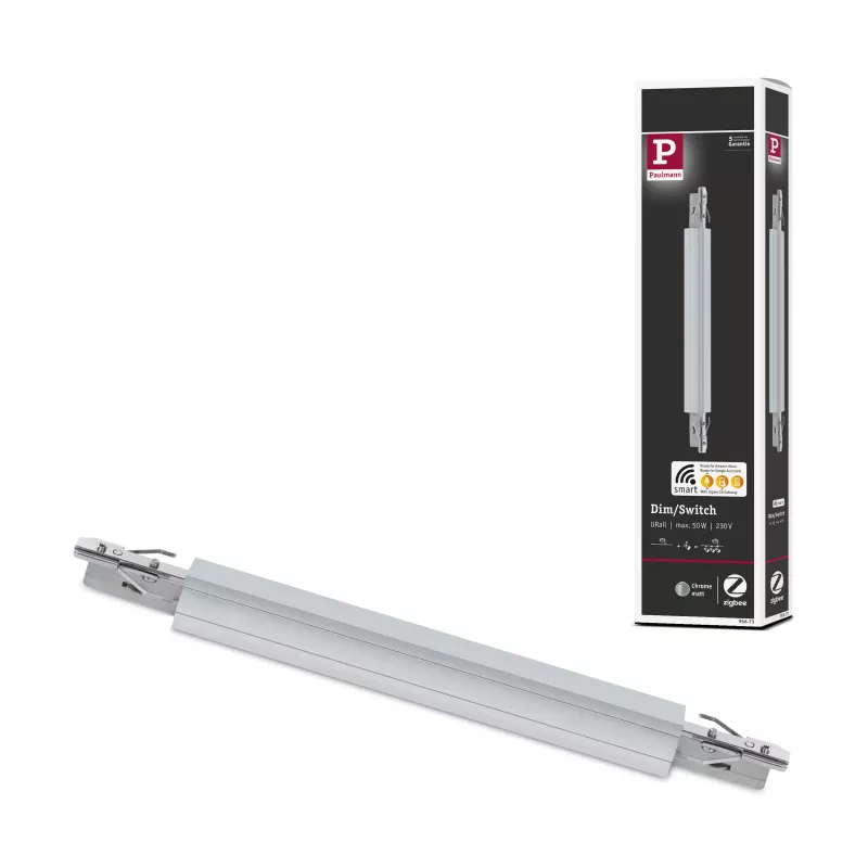 URail Zigbee 3.0 Dimm/Switch rail adapter 240x21mm max.