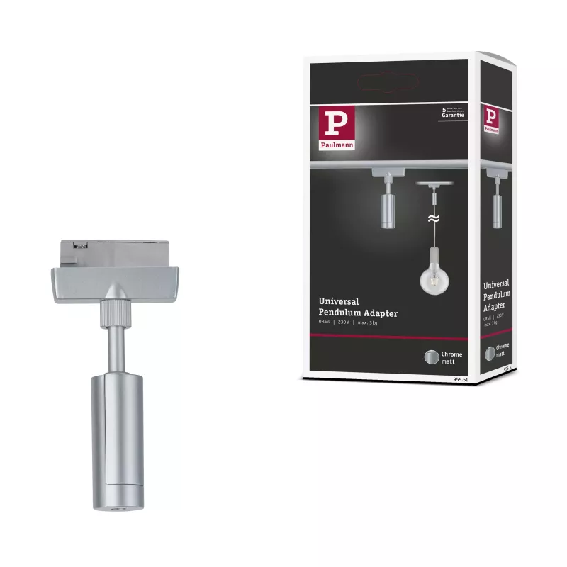 URail Adaptador de suspensión universal máx. 50W 230V PAULMANN 33 - Cimaise Tableau 