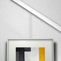 Set di fermagli per gancio a crochet (PER FERMO OBLIQUO) - appeso a ganci per quadri Artiteq. ARTI TEQ 2 - Cimaise Tableau 