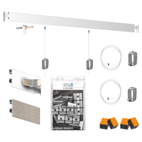 Pack cimaise click rail Pro artiteq ECO Cimaise Tableau 1 - Cimaise Tableau