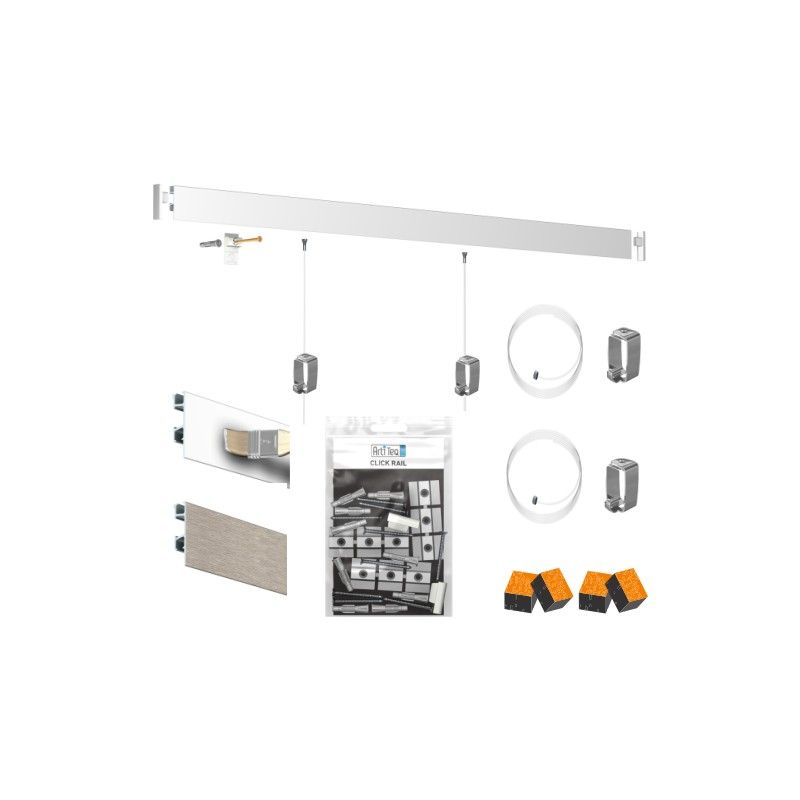 Pack cornice click rail Pro artiteq ECO Cimaise Tableau 1 - Cimaise Tableau