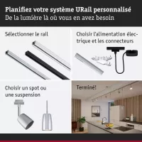 Fuente de alimentación URAil Zigbee 3.0, cable de 1 m como máximo. - système d'accrochage et décoration - détail 5