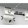 Pack cimaise click rail Pro artiteq PREMIUM Cimaise Tableau 3 - Cimaise Tableau 