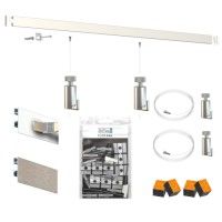 Pacco di sospensione per quadri click rail Pro Artiteq PREMIUM. Cimaise Tableau 1 - Cimaise Tableau 