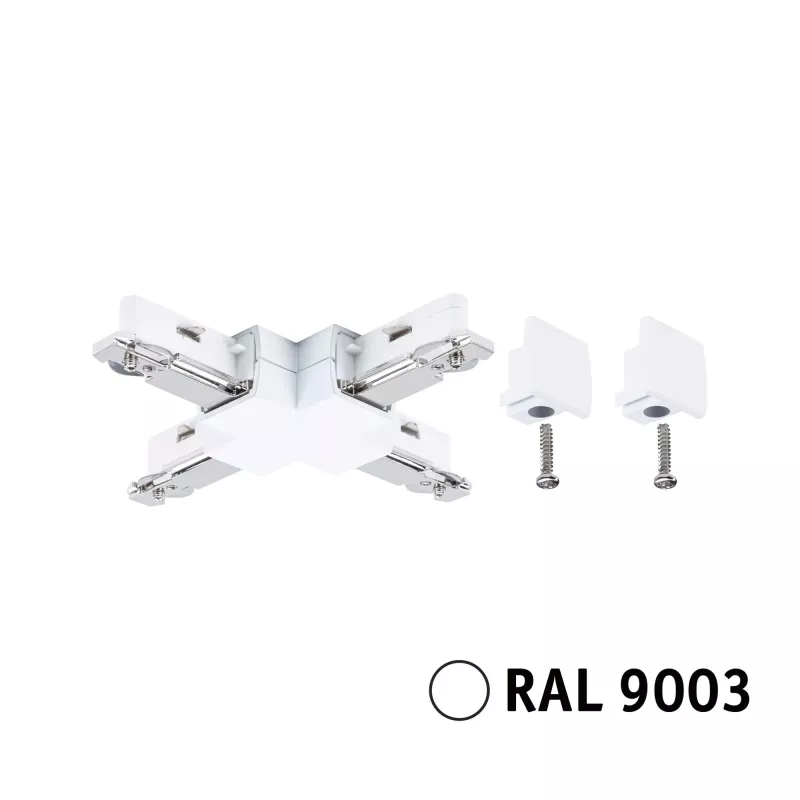 Conector URail X-Stück Light&Easy 104x104mm máx. PAULMANN 22 - Cimaise Tableau 