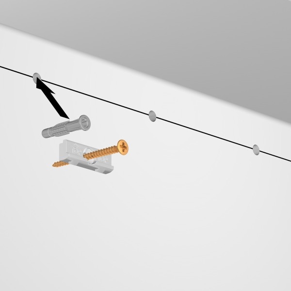 Pack cimaise Contour rail artiteq PREMIUM Cimaise Tableau 4 - Cimaise Tableau 