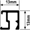 Pack cimaise Contour rail artiteq PREMIUM Cimaise Tableau 8 - Cimaise Tableau 