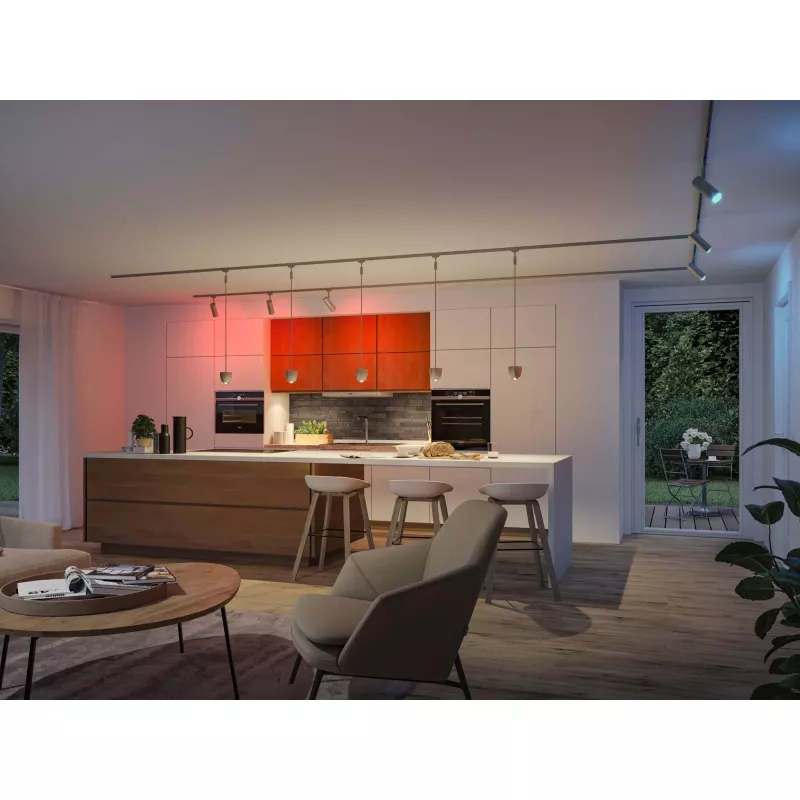 URail Spot Smart Home Zigbee 3.0 Tarie RGBW 230lm 4.5W RGBW+ dimmable 230V PAULMANN 47 - Cimaise Tableau 