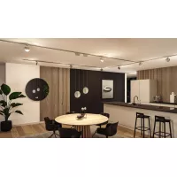 URail Schienenstrahler Alejandro, 3-stufig dimmbar, 800 lm, 10 W, 3000 K, 230 V - système d'accrochage et décoration - détail 11