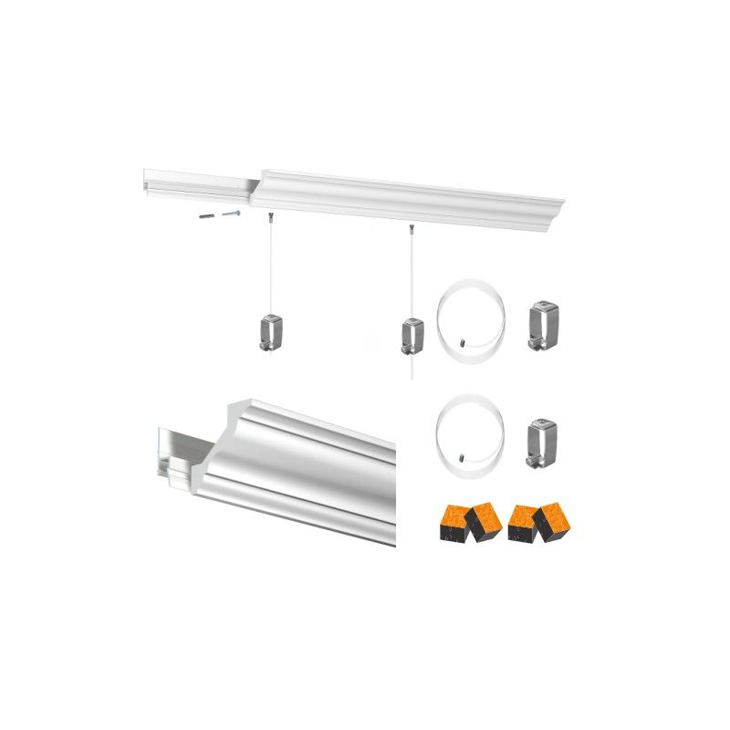 Deco Rail artiteq ECO Cimaise Tableau 1 - Cimaise Tableau 