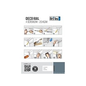 Deco rail artiteq ECO Cimaise Tableau 2 - Cimaise Tableau