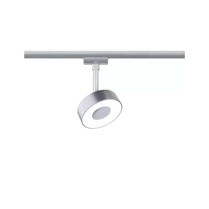 Foco URail para riel, regulable en 3 niveles, circular, 220 lm, 5 W, 4000 K, 230 V - système d'accrochage et décoration