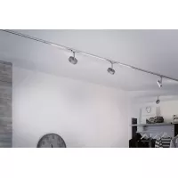 Foco URail para riel, regulable en 3 niveles, circular, 220 lm, 5 W, 4000 K, 230 V - système d'accrochage et décoration - détail 6