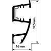 Paquete de rieles para cuadros Combi Pro light artiteq ECO Cimaise Tableau 3 - Cimaise Tableau 