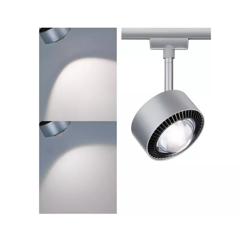 URail Spot sur rail Aldan Spot individuel 533,8lm 8W 4000K gradable 230V