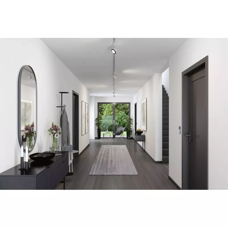 URail Track spotlight Aldan Individual spotlight 533.8lm 8W 4000K dimmable 230V