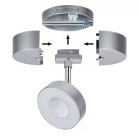 URail Spot sur rail Base Spot individuel max. 50W 230V - système d'accrochage et décoration - détail 3