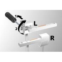 Paquete de rieles para cuadros Combi Pro light artiteq ECO - système d'accrochage et décoration - détail 11