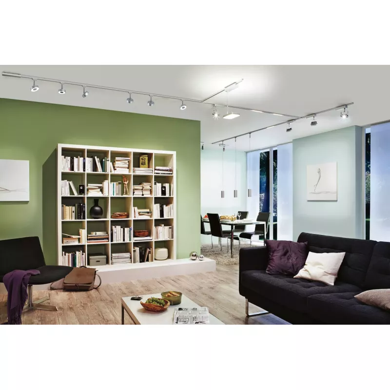 URail Track spotlight Circle 270lm 5W 4000K dimmable 230V