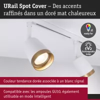 URail Spot sur rail Cover Spot individuel GU10 max. 10W 230V - système d'accrochage et décoration - détail 6