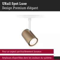 Foco de riel de lujo URail GU10, máx. 10 W, regulable, 230 V - système d'accrochage et décoration - détail 7