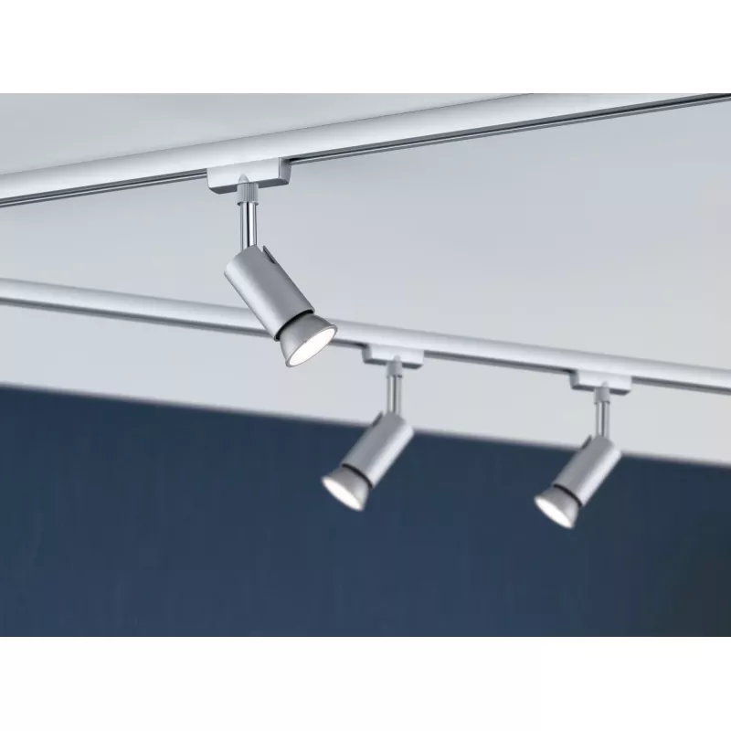 Foco para riel URail Pure I Foco individual GU10 máx. 10W regulable 230V