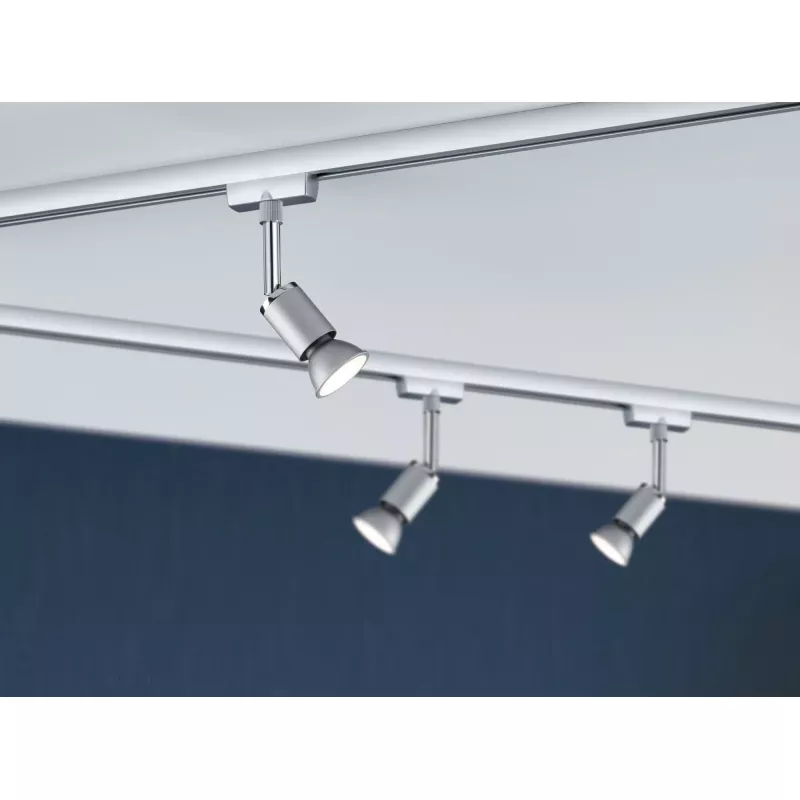 URail Spot sur rail Pure II Spot individuel GU10 max. 10W gradable 230V PAULMANN 28 - Cimaise Tableau 