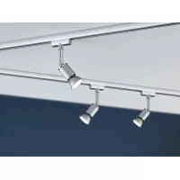 URail Pure II Schienenstrahler, Einzelstrahler, GU10, max. 10 W, dimmbar, 230 V - système d'accrochage et décoration - détail 4