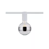 URail Schienenstrahler, Fassung E27, Einzelstrahler, max. 20 W, dimmbar, 230 V - système d'accrochage et décoration - détail 2