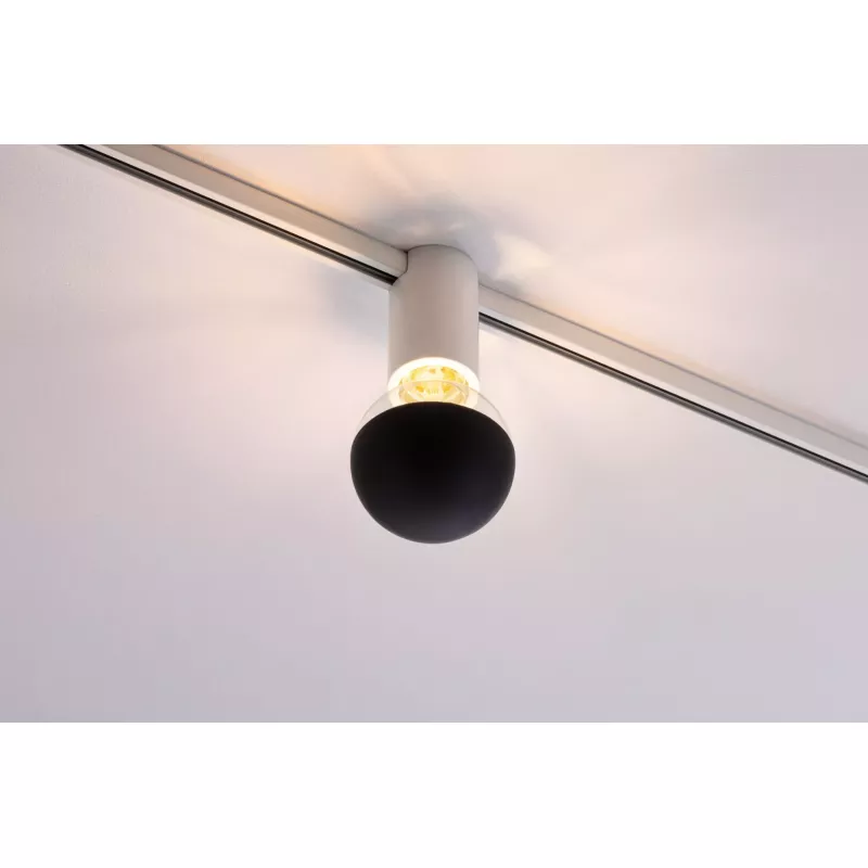 Foco para carril URail, casquillo individual E27, máx. 20 W, regulable, 230 V. PAULMANN 45 - Cimaise Tableau 